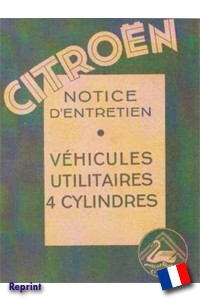 Citroën U Betriebsanleitung 1932
